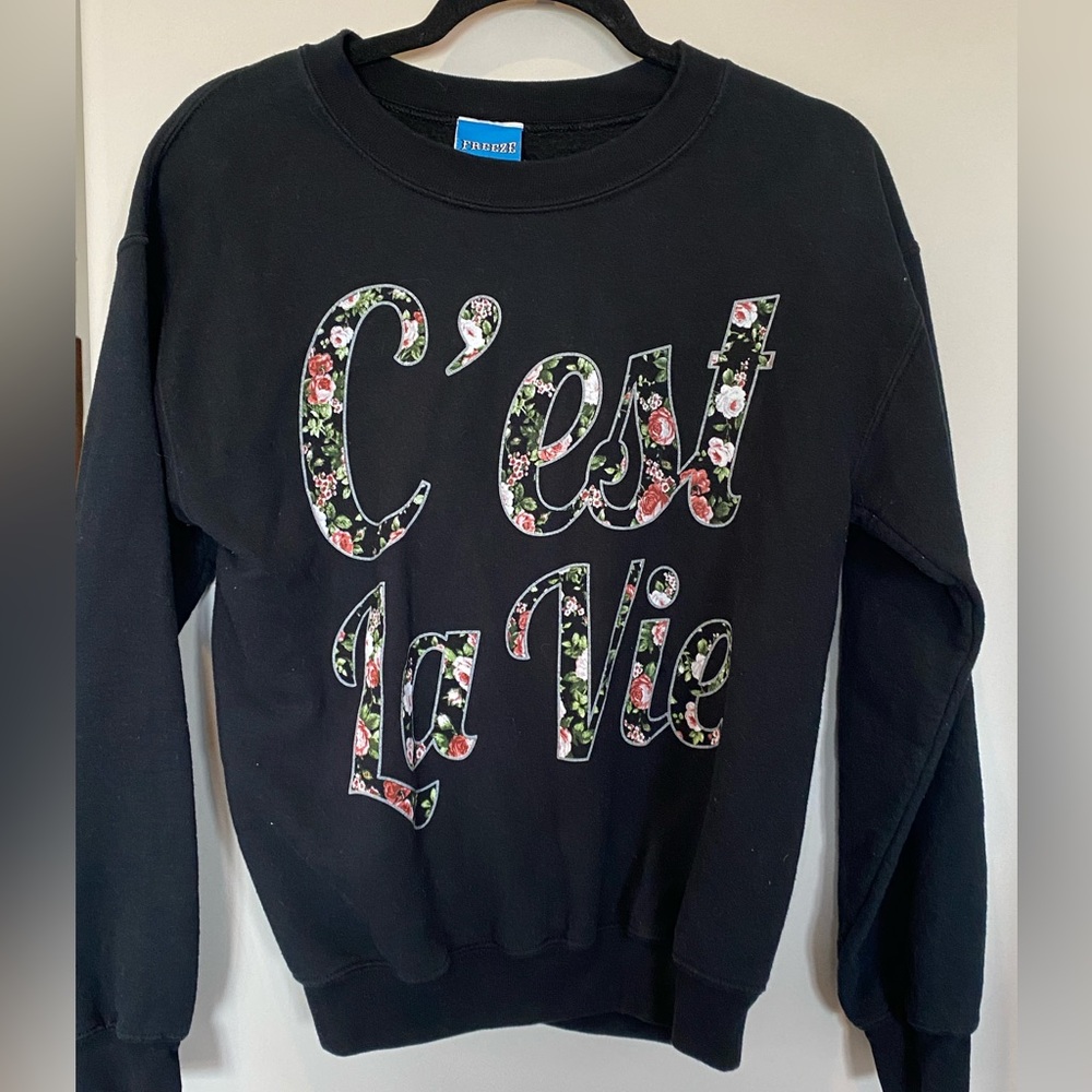 CEST la vie sweatshirt
